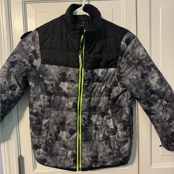 ZeroXposur 3-in-1 Boys Winter Jacket - Size Small (6/7) Black Grey Neon LIKE NEW - Picture 3 of 15